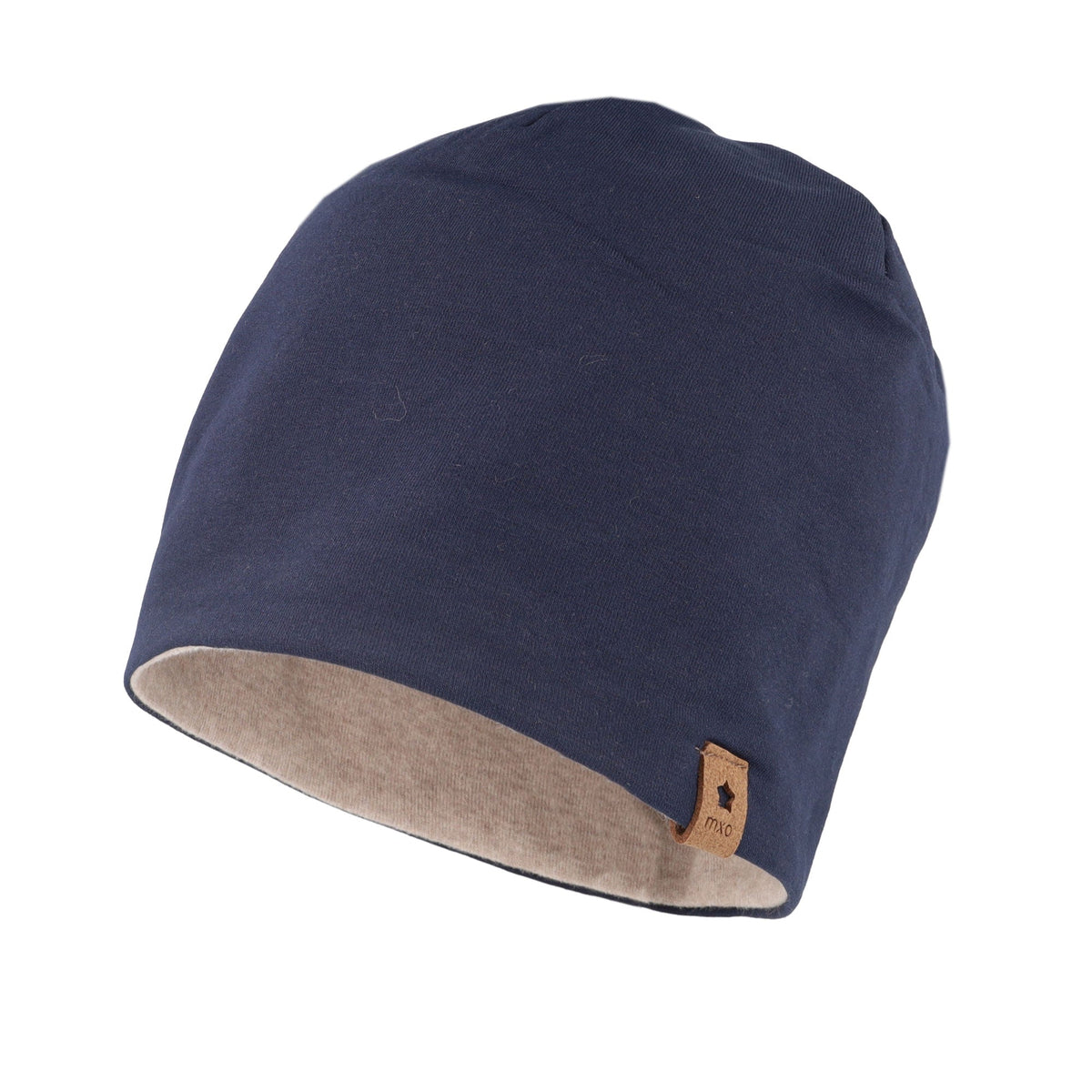 maximo | Kids Wende-Beanie – Baumwolljersey