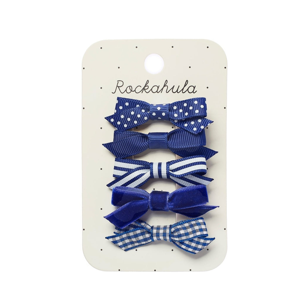 Rockahula Kids | Haarclips | School Bow Blue