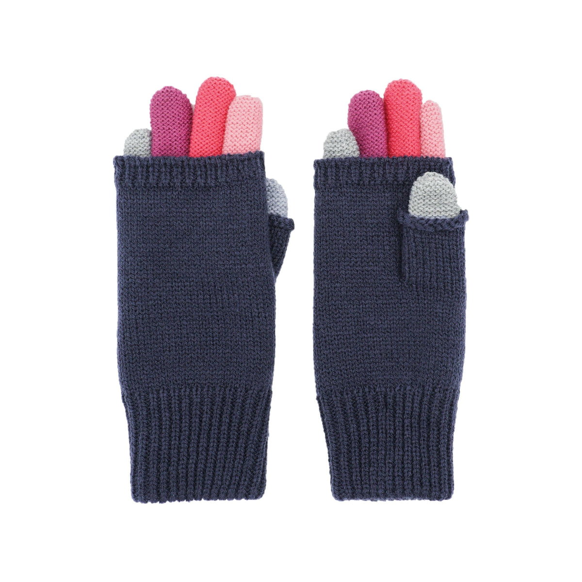 maximo | Mädchen Fingerhandschuhe – bunte Fingerspitzen