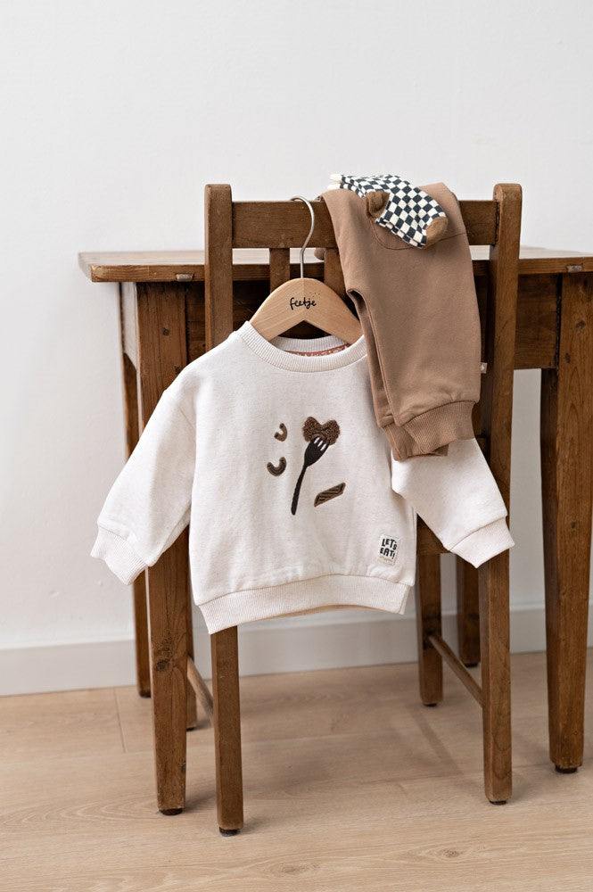 Feetje | lässiger Sweater - Pasta Party