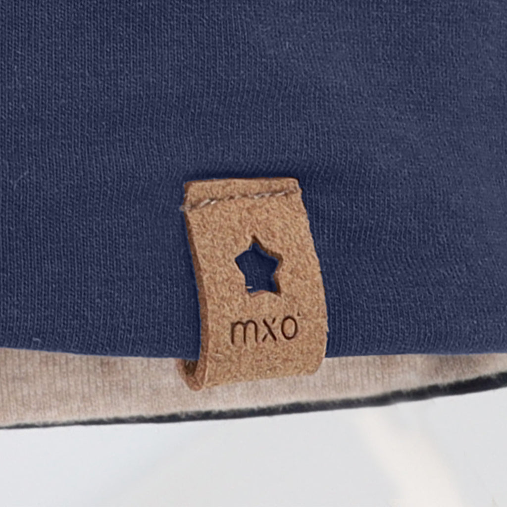 maximo | Kids Wende-Beanie – Baumwolljersey