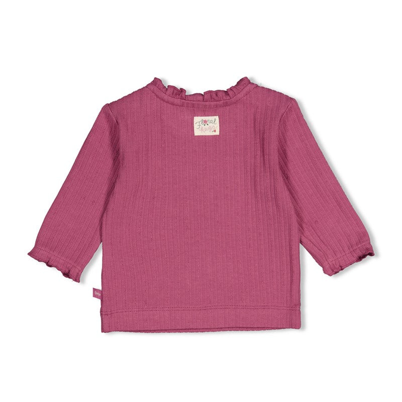 Feetje | Geripptes Longsleeve – Afternoon Tea