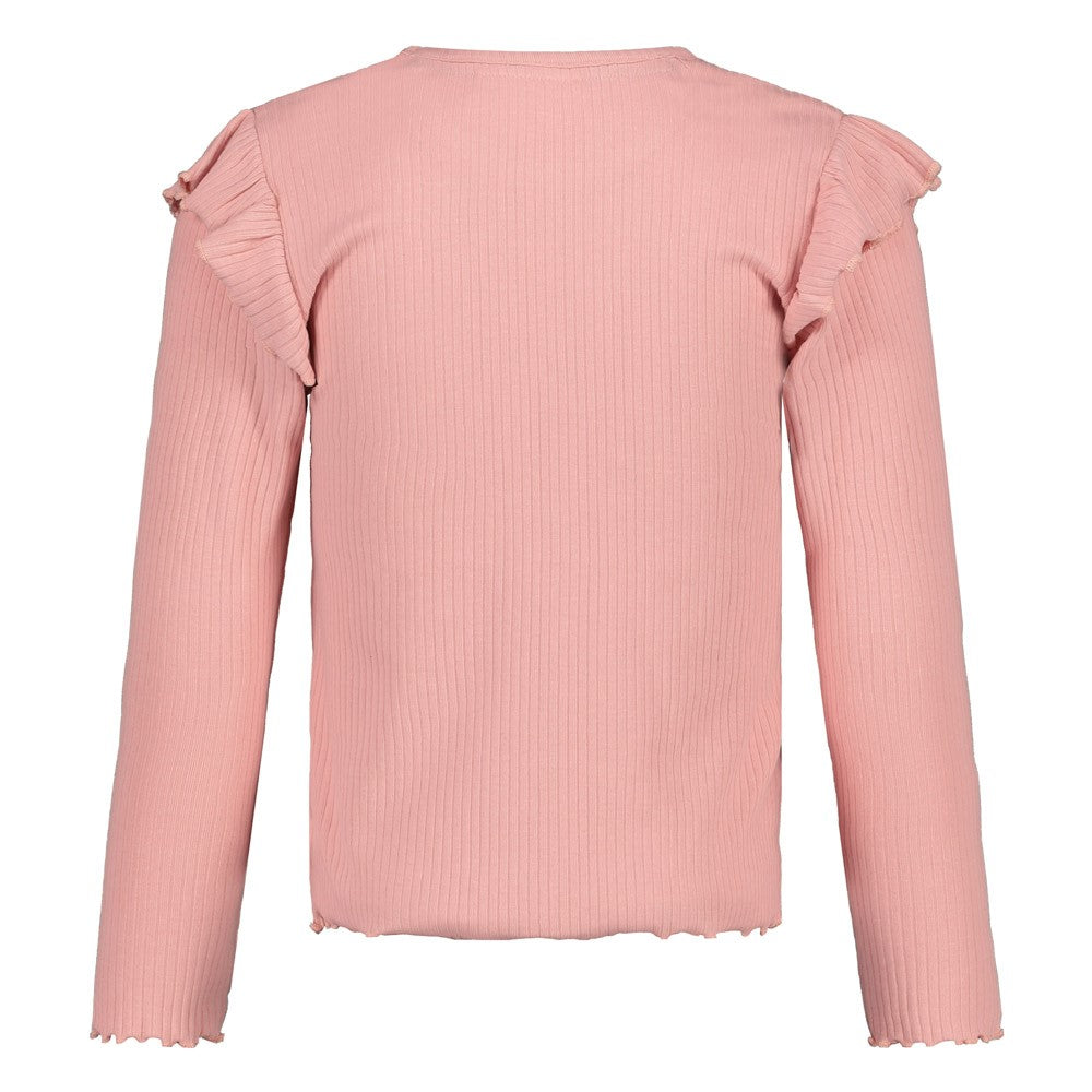 Jubel | gerippte Langarmshirt - Moon Flowers