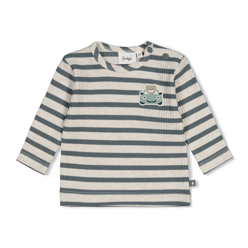 Feetje | Geripptes Ringel-Longsleeve – Beep Beep