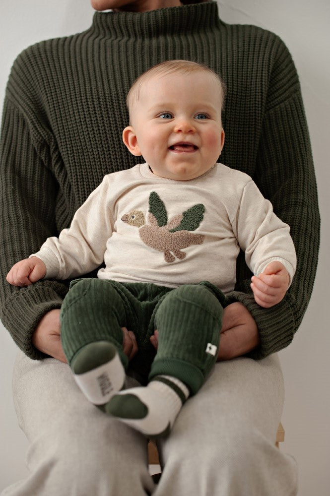 Feetje | gerippte Samthose - Wiggle and Waddle