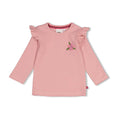 Feetje | geripptes Langarmshirt - Moon Flower