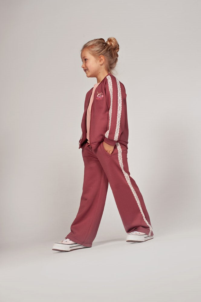 Jubel | sportliche Hose - Moon Flowers