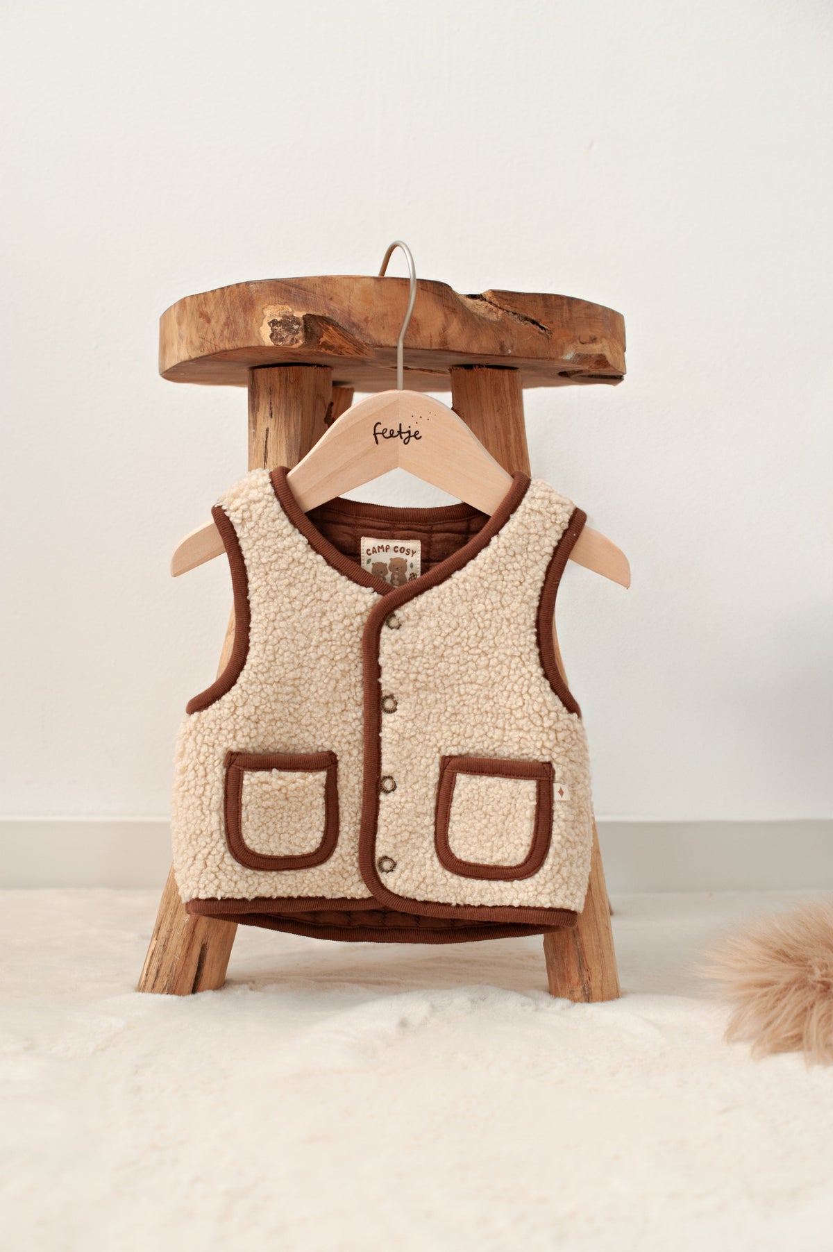 Feetje | Teddy-Wendeweste | Tiny Timber Tales