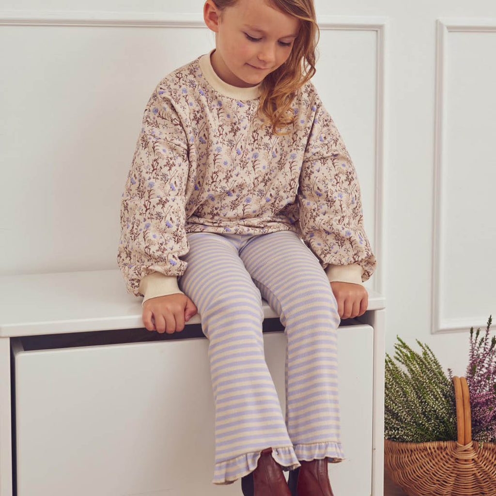 Müsli | Hose - Stripe Rib Frill Flared