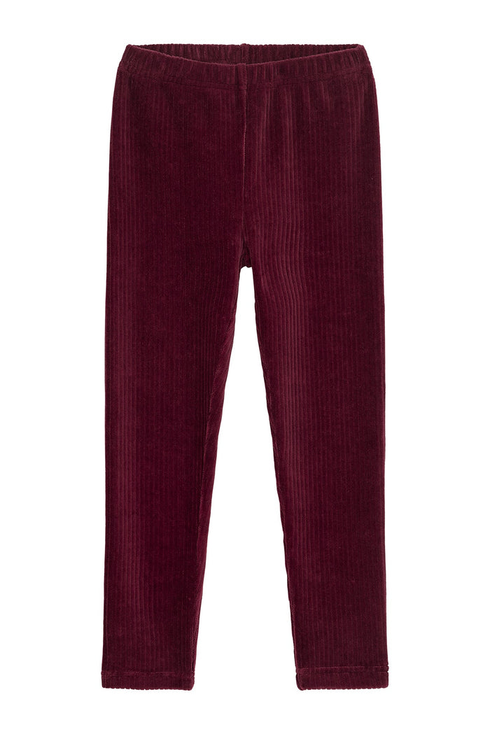 DANAMADE | Cord-Leggings DCHARLIE | Bordeaux | Größe 92–98