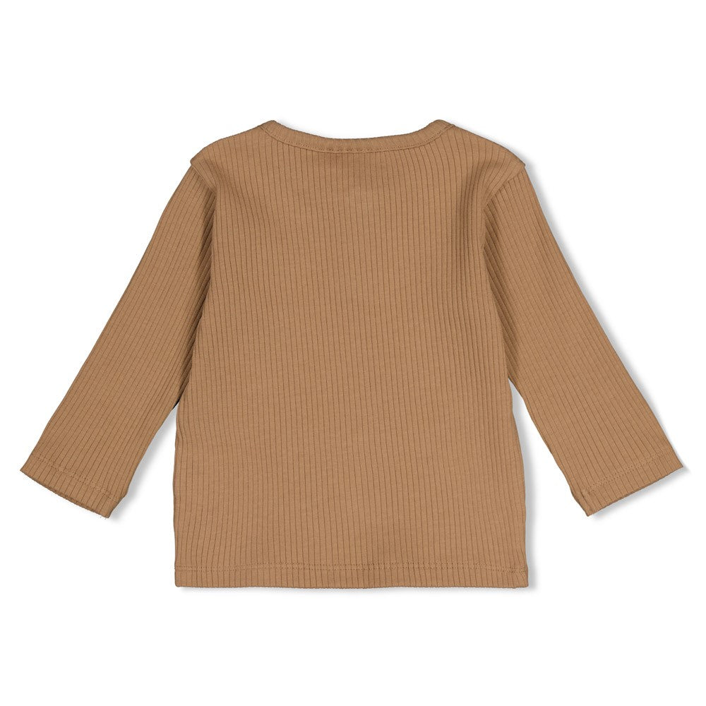 Feetje | geripptes Langarmshirt - Pasta Party