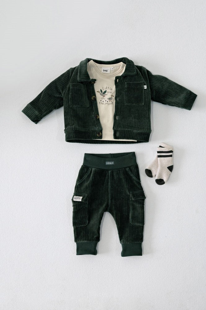 Feetje | gerippte Samthose - Wiggle and Waddle