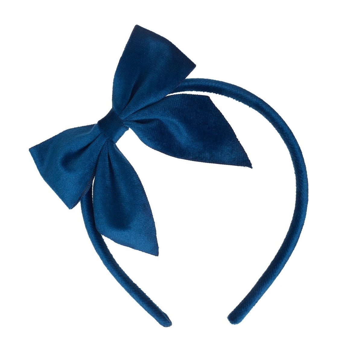 Rockahula Kids | Haarreif | Velvet Bow Blue