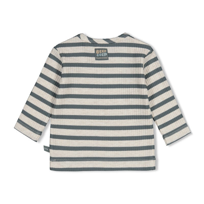 Feetje | Geripptes Ringel-Longsleeve – Beep Beep