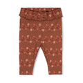Feetje | Gerippte Legging – Forest Garden