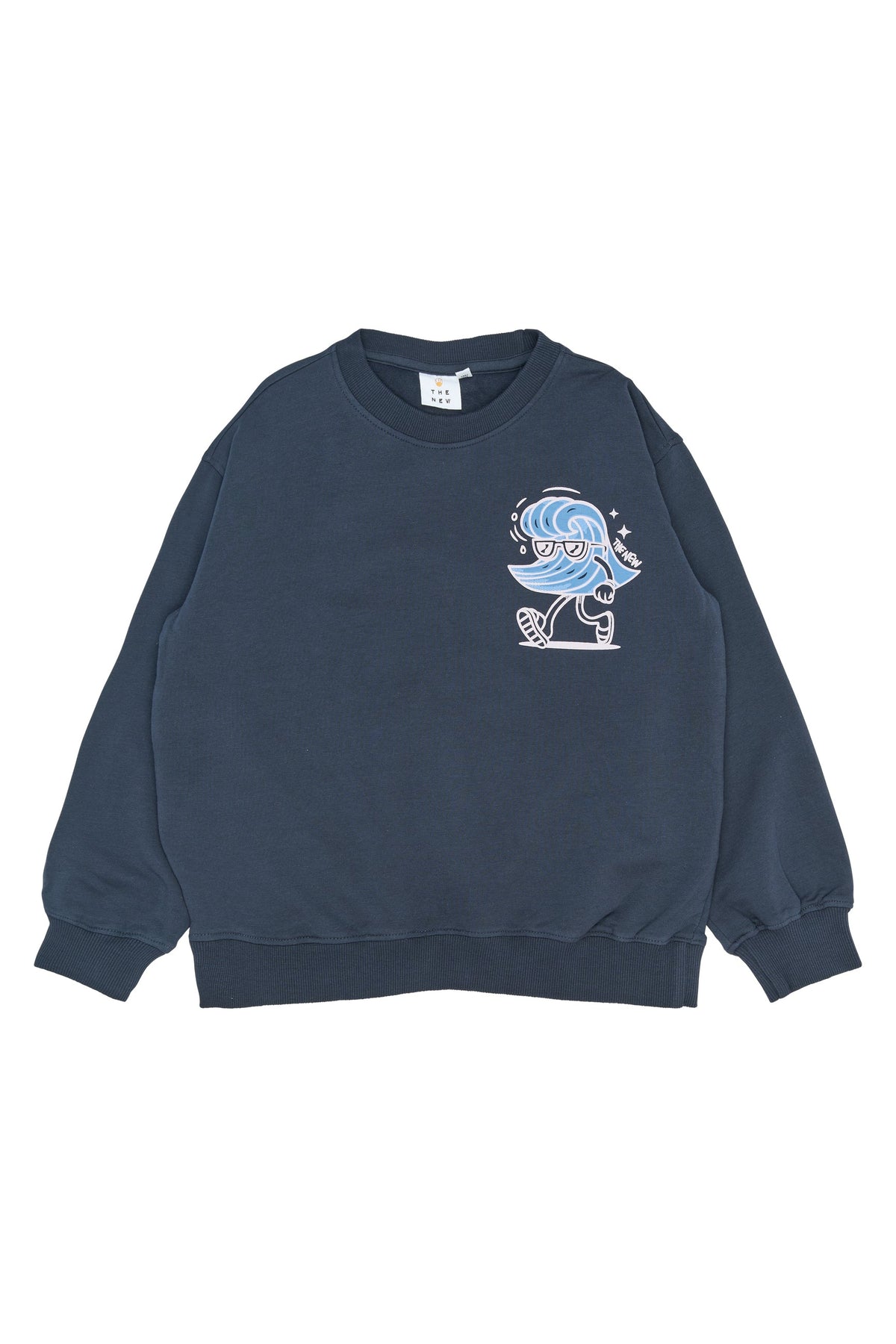THE NEW | Sweatshirt - Happiness Comes in Waves