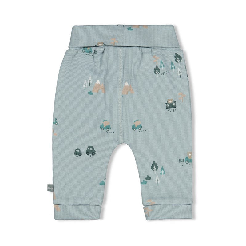 Feetje | Gerippte Hose mit Allover-Print – Beep Beep