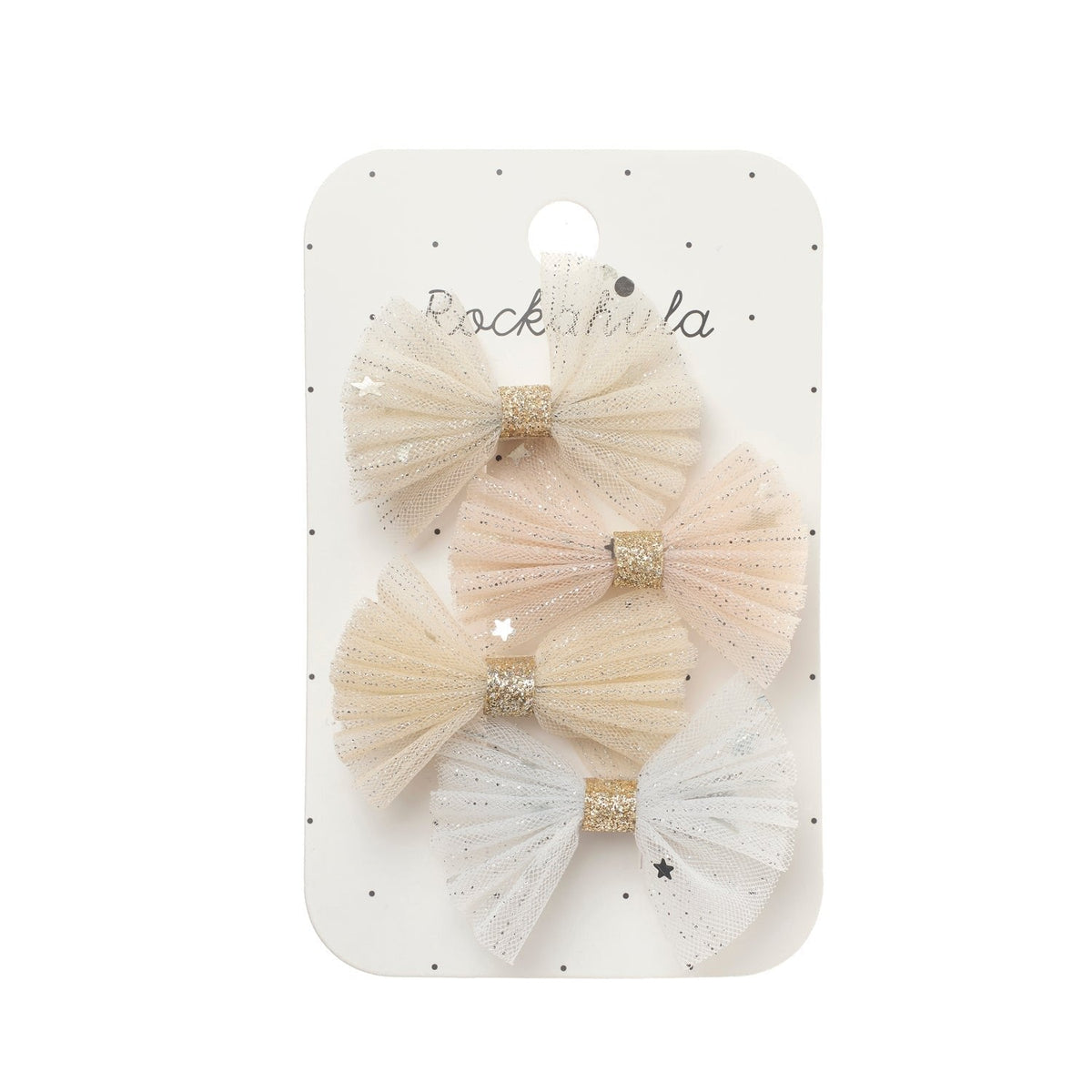 Rockahula Kids | Haarclips | Shimmer Tulle Mini Bows