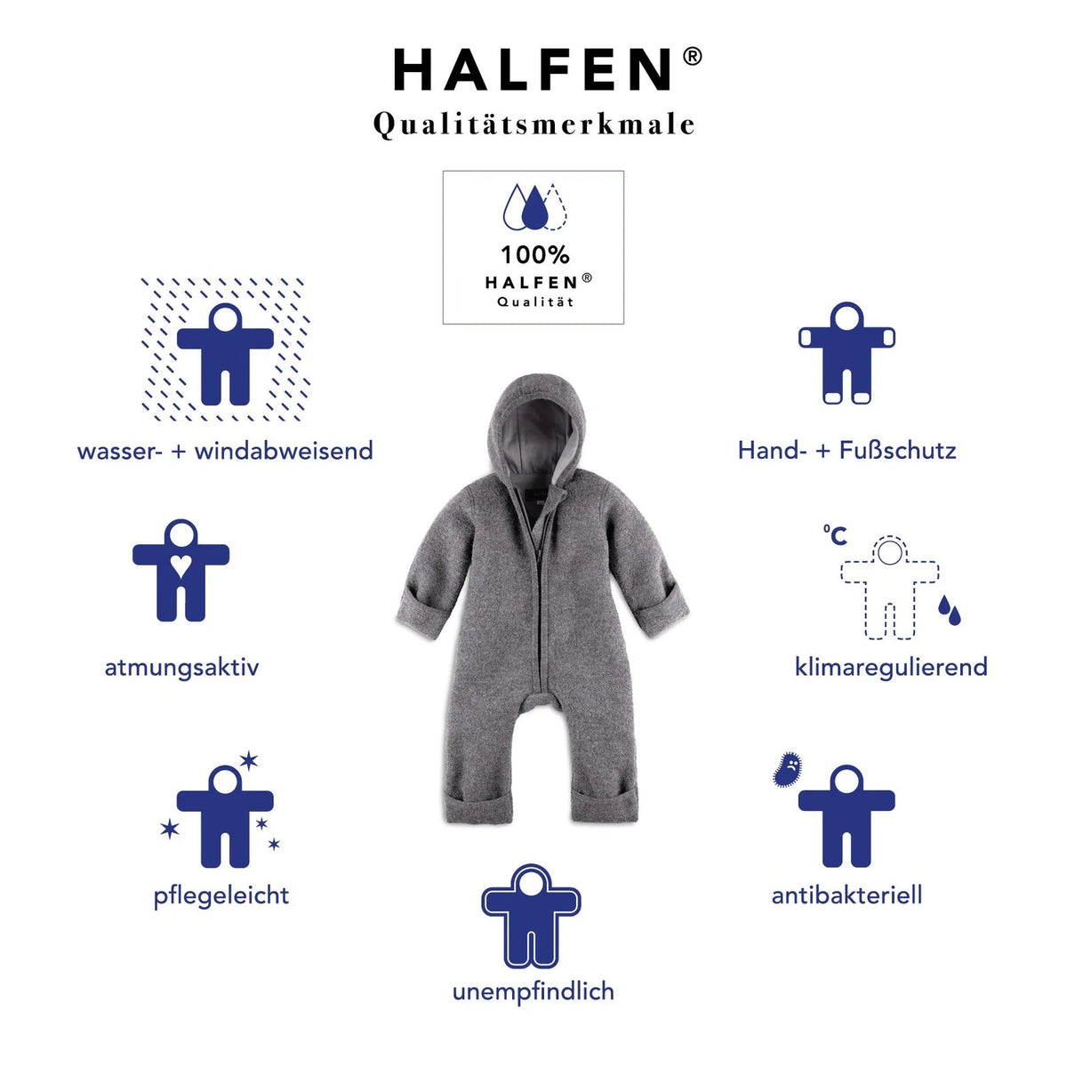 Halfen | Wollwalk Overall