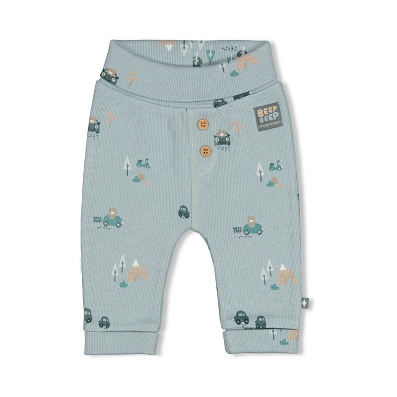 Feetje | Gerippte Hose mit Allover-Print – Beep Beep