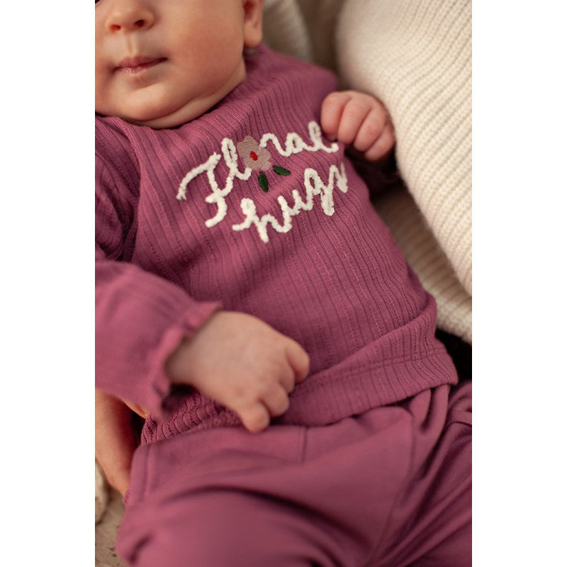 Feetje | Geripptes Longsleeve – Afternoon Tea