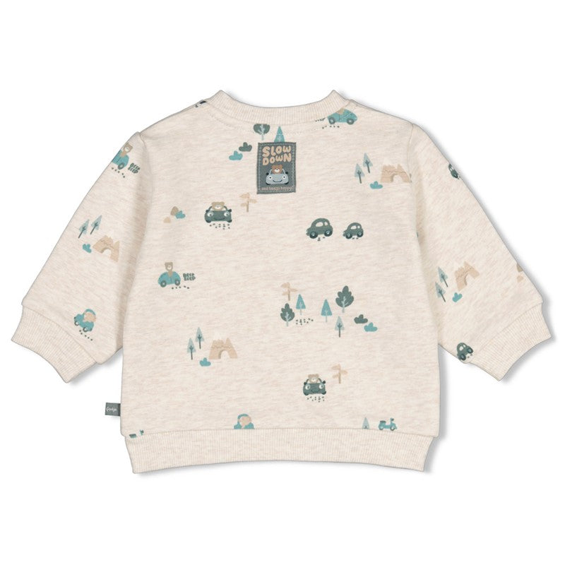 Feetje | Sweater mit Allover-Print – Beep Beep