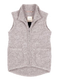 Halfen | Wollwalk Weste - Greige