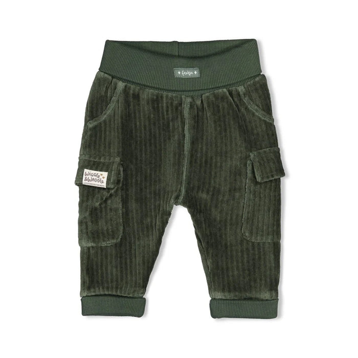 Feetje | gerippte Samthose - Wiggle and Waddle