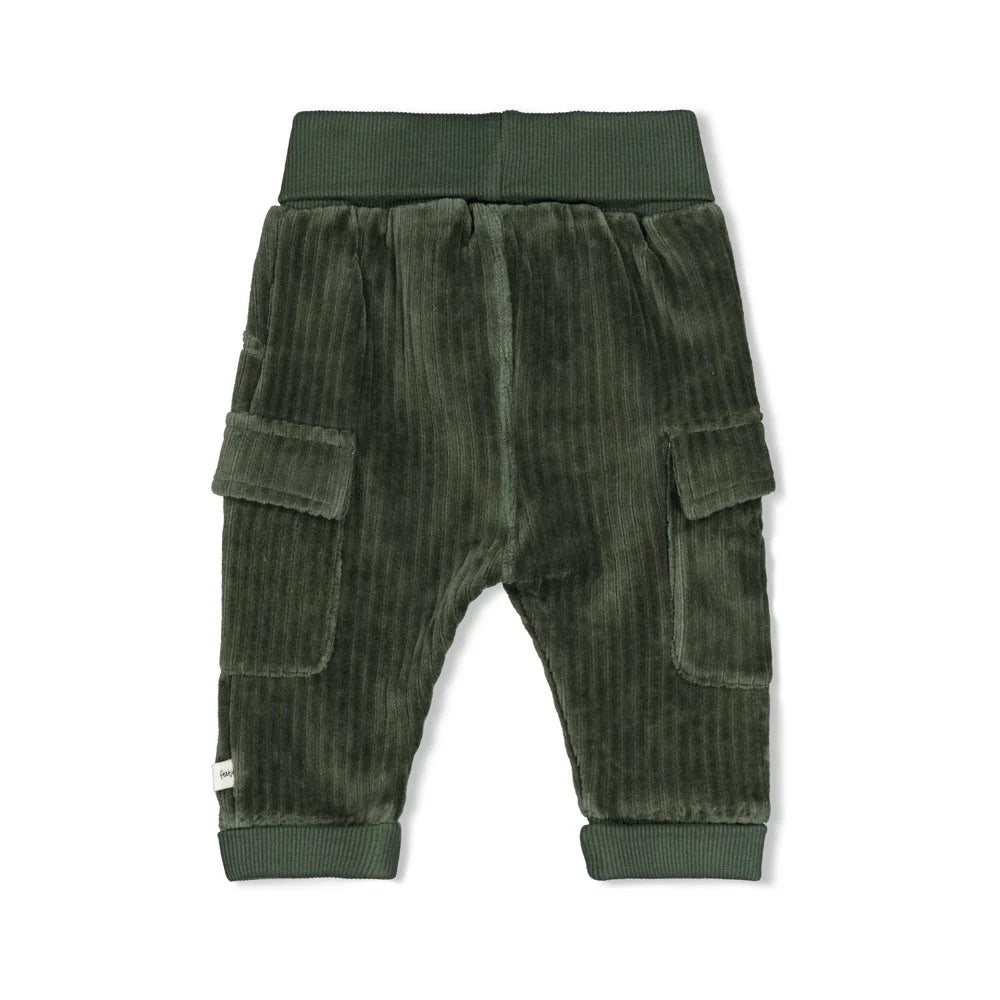 Feetje | gerippte Samthose - Wiggle and Waddle
