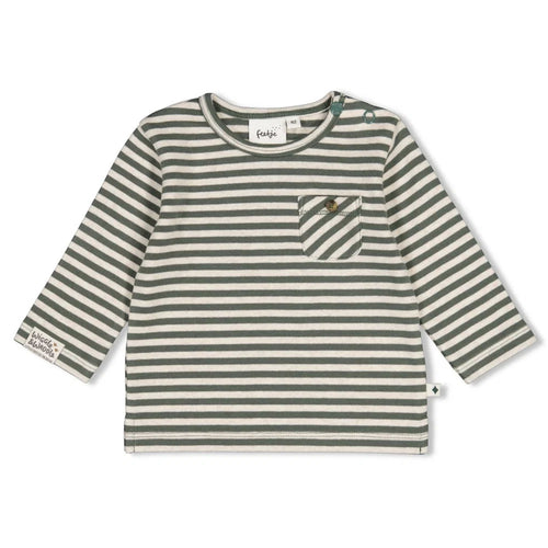 Feetje | geripptes Ringel-Langarmshirt - Wiggle and Waddle