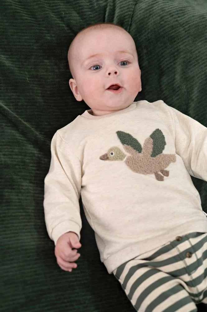 Feetje | Ringel-Sweathose - Wiggle and Waddle