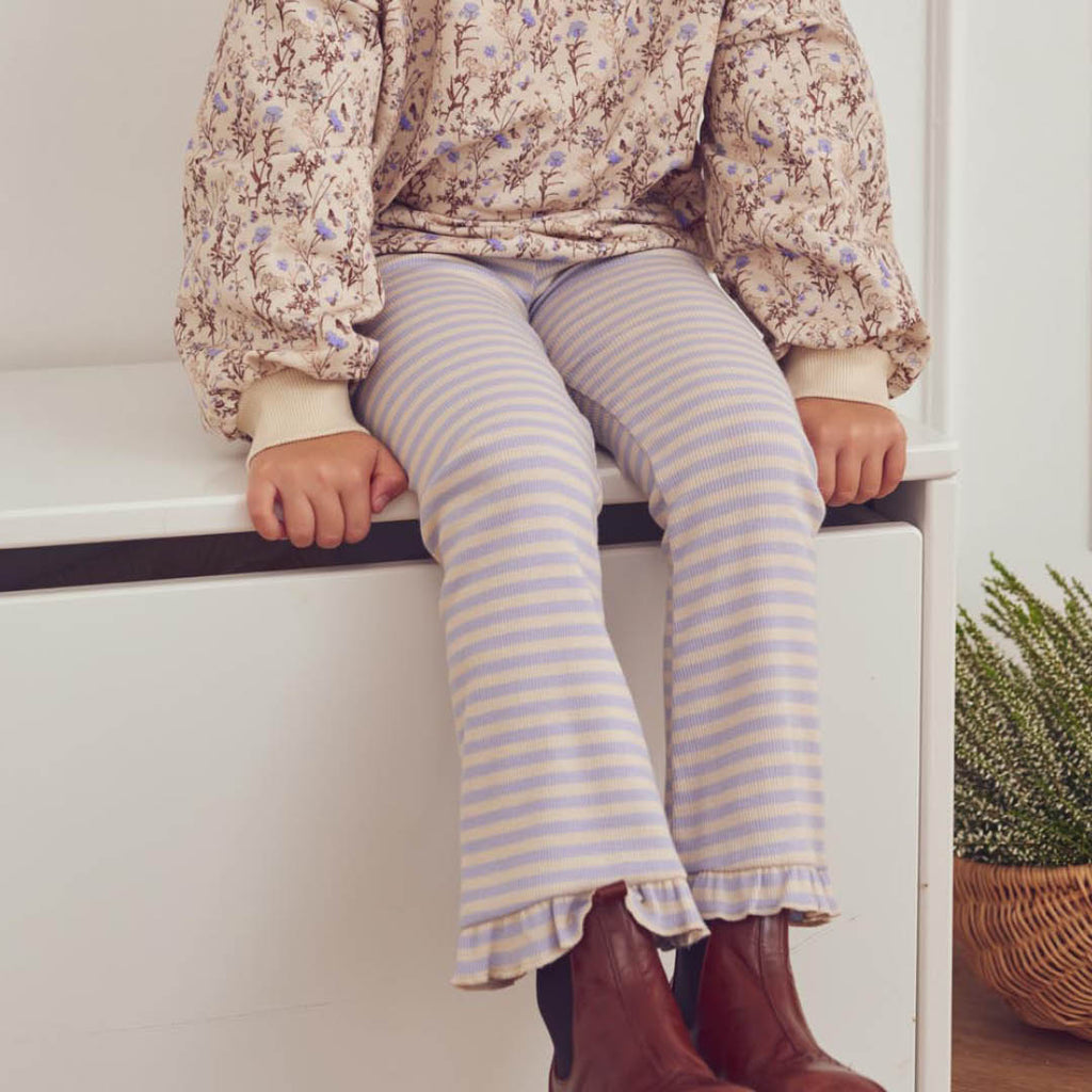 Müsli | Hose - Stripe Rib Frill Flared