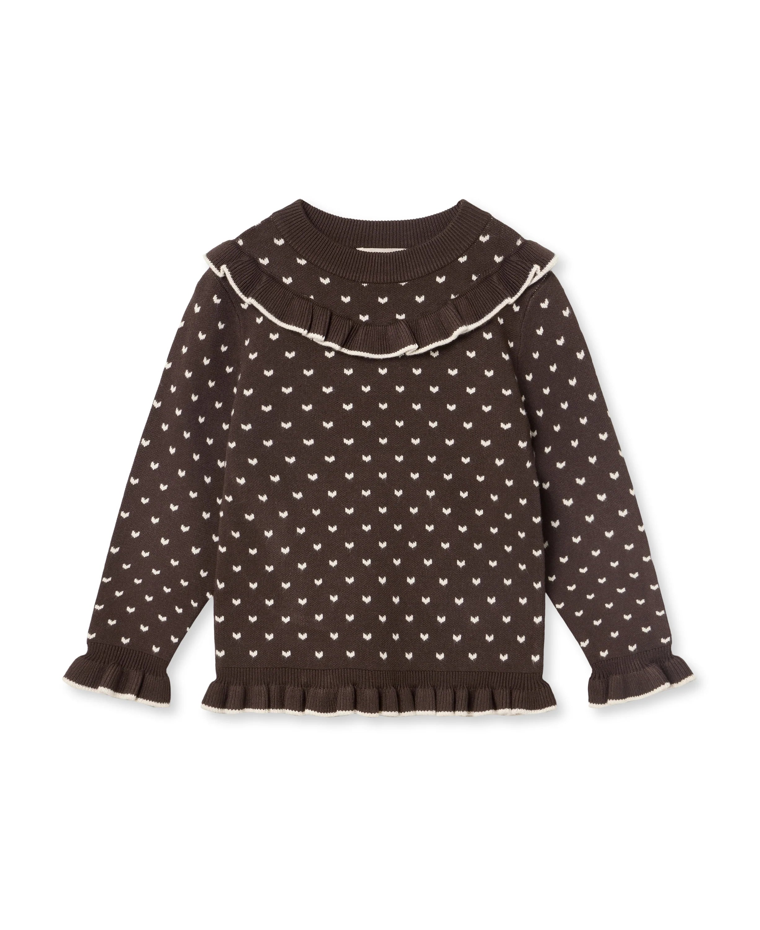 Fliink | Strickbluse Fame Kontrast