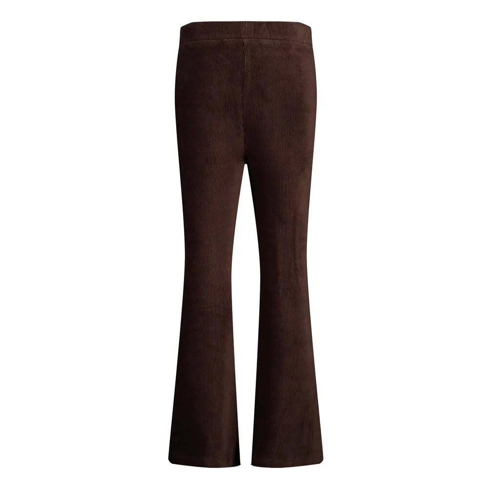 Jubel | gerippte Schlaghose aus Samt - City Chic