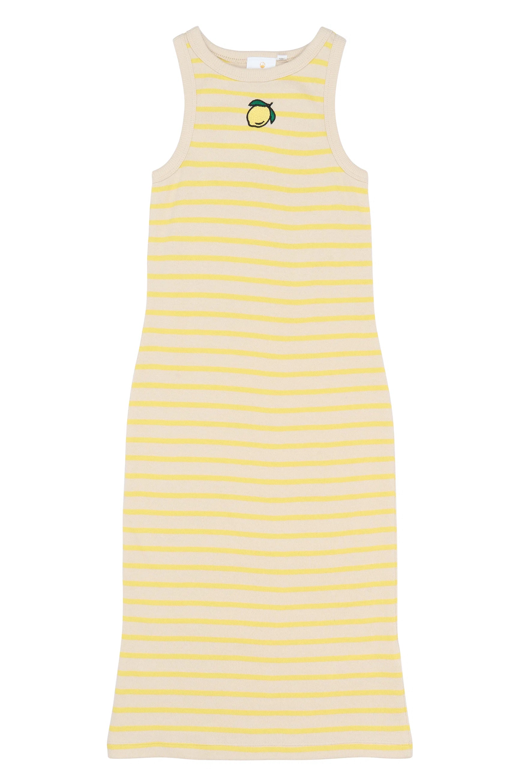 THE NEW | Kleid - Streifen & Zitrone